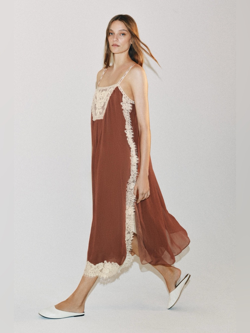 ZW COLLECTION LACE STRAP DRESS - Picture 13 of 13